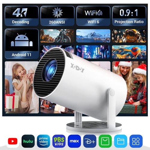 Mini smart projector - mini, 4k