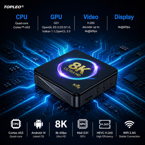 Box i96 king s905l - tv,