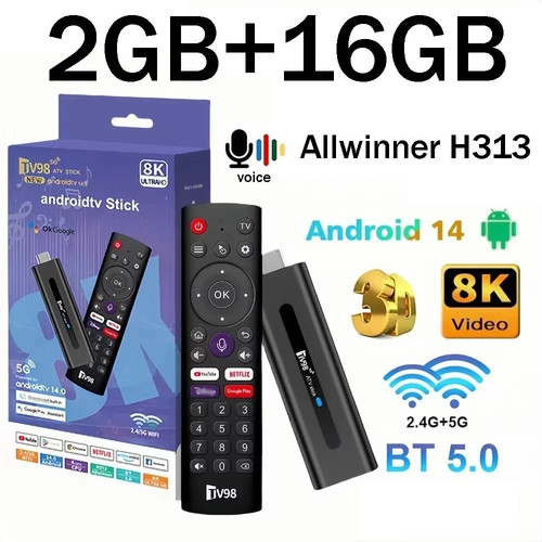 Tv98 stick android 2 4g - tv98-tv,