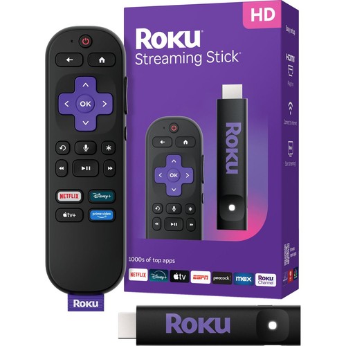 Roku smart box black new - roku,