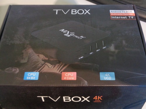 Mxq pro android 10 - 5g, hd